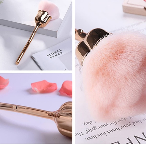 Rose Nail Cleaning Dust Brush - Pink - Picture 5 of 6